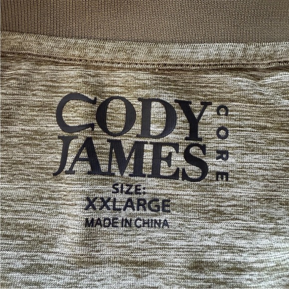 Cody James Core Golf Polo Short Mens Size XXL Sage Green Collared Short Sleeve - Picture 2 of 10